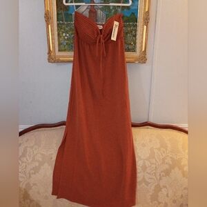 NEW Strapless Maxi Dress